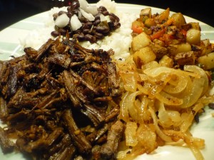 Vaca frita Habana's Boardwalk Cuban Restaurant Tallahassee Vaca frita Authentic Cuban Food at Habana's Boardwalk Tallahassee Florida